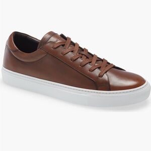 To Boot New York Brown Leather Sierra Sneakers